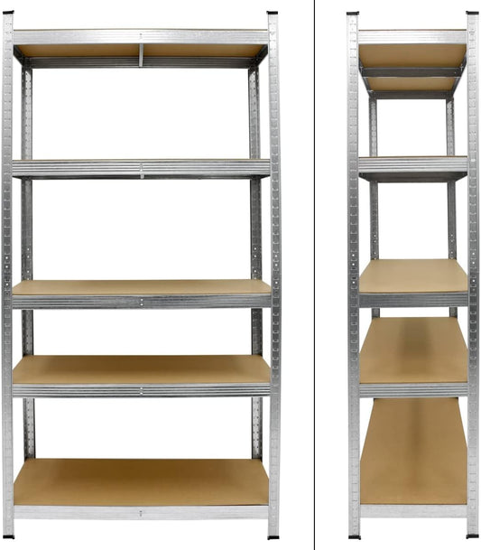 Estantería Metálica 5 Niveles 180x90x40 cm VENCEDE