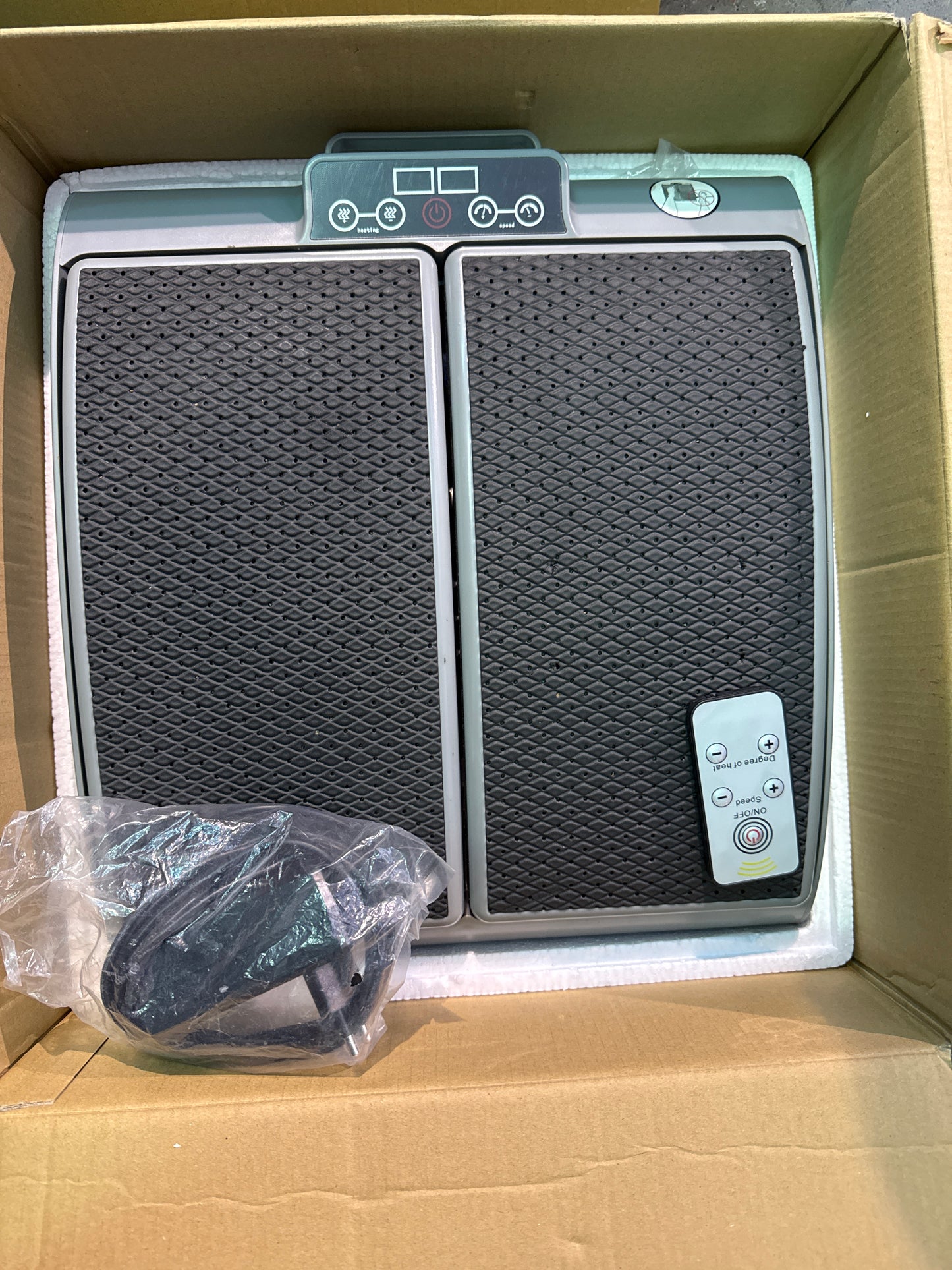 Motion Ciser del Dr. Ho - Sistema de Masaje y Termoterapia para Piernas y Pies (10 niveles de velocidad, calefacción 30-50 °C)