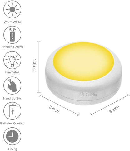 6 Luces para Gabinetes LED Cadrim