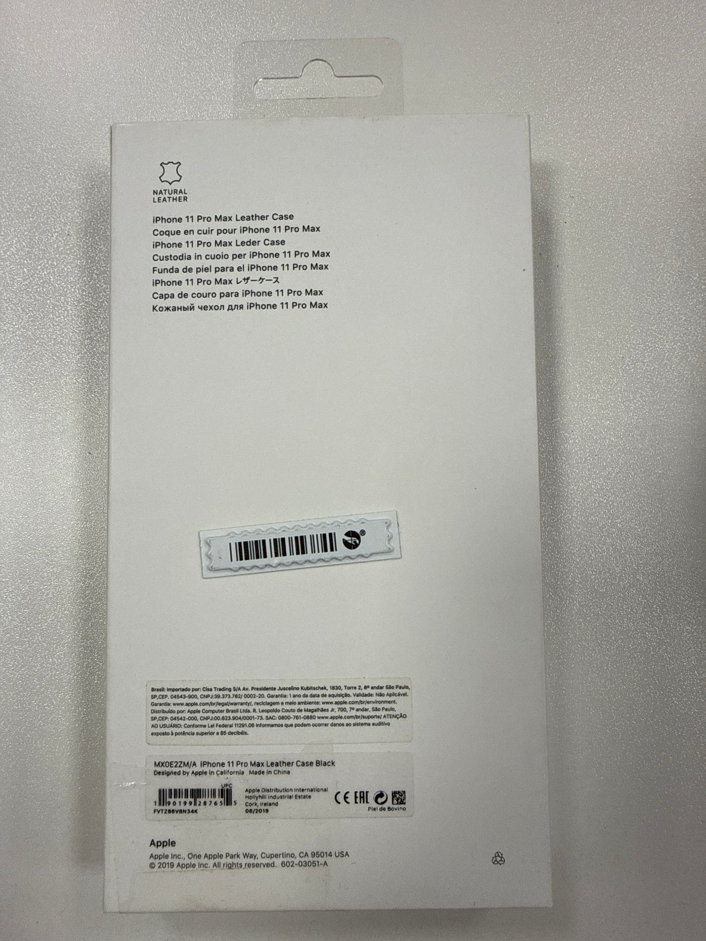 Funda de Cuero Oficial Original Para iPhone 11 PRO MAX Apple