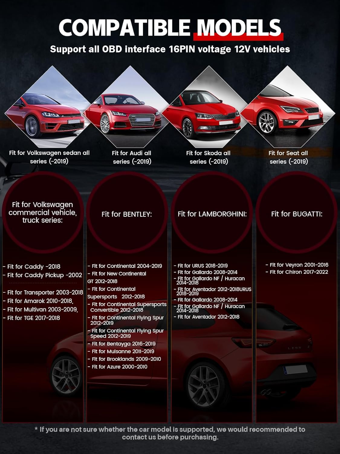 ANCEL VD500 Pro – Escáner OBD2 Profesional | Diagnóstico, Reset Servicio y TPMS