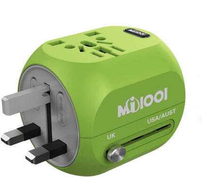 Adaptador de enchufe de viaje universal Milool