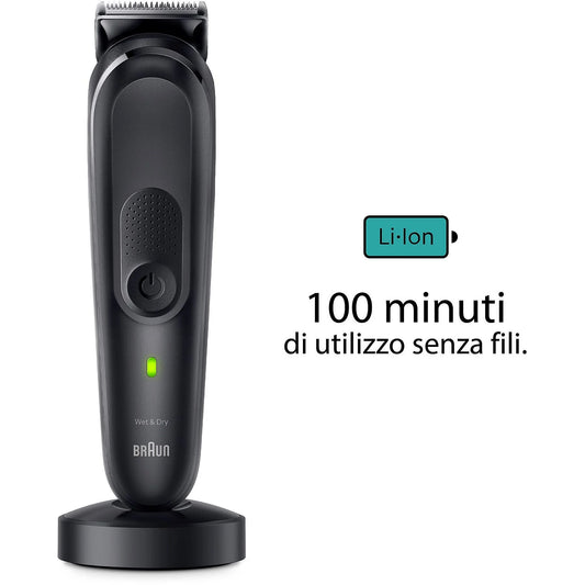 Braun Series 7 MGK7460 - Recortadora Multifunción 12 en 1 para Barba, Cuerpo y Pelo