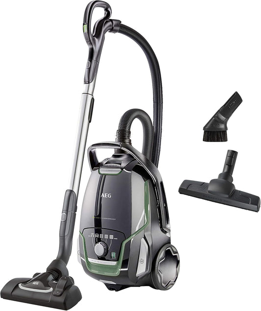 Aspirador Con Bolsa 850W, 5L, Color Negro AEG