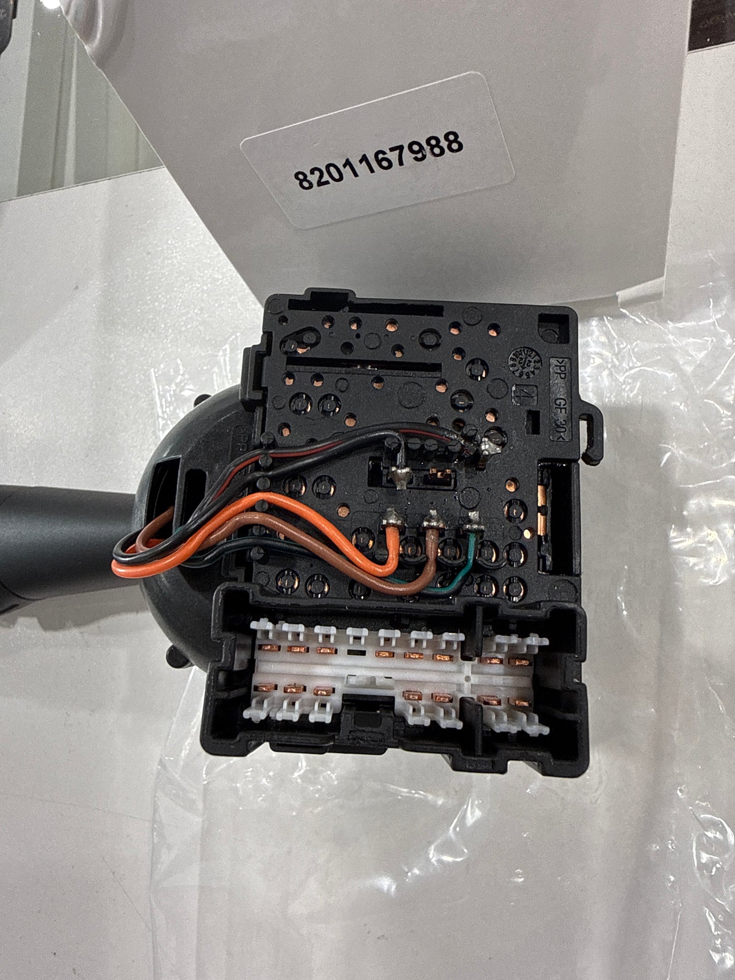 Mando de Luces para Dacia Sandero Dokker Duster Dacia Lodgy Dorker Stepway Clio Logan 8201167988 255405056R Interruptor Palanca de Intermitentes 681726046R 255400337R