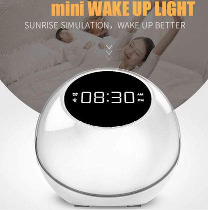 Reloj Despertador Con Bluetooth y Altavoz Te-Rich