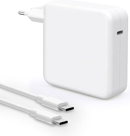 Apple Cargador Adaptador de Corriente con Cable USB-C de 61W 87W 96W