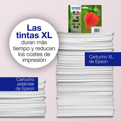 Cartucho De Tinta C13T29964022 Fresa 29XL CMYK Epson