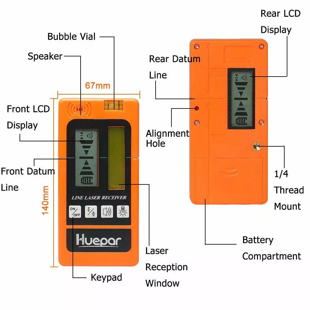 Detector Láser LR-5RG Huepar