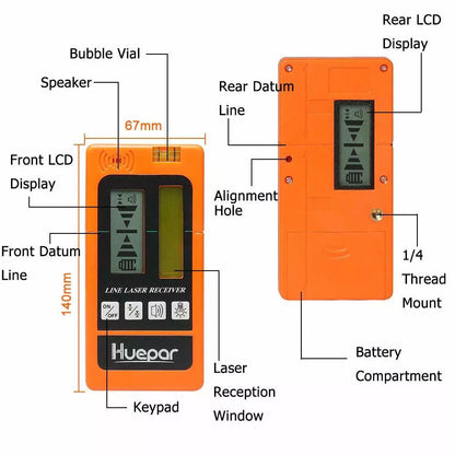 Detector Láser LR-5RG Huepar