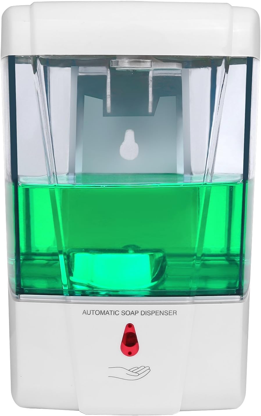 Dispensador Automático de jabón Montado en la Pared (700 ML) Sin Manos Sin Contacto para la Cocina Baño Comercial Público