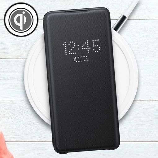 Funda Para Galaxy S20 Ultra Folio Led View Cover Con Tarjetero