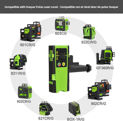 Detector láser para nivel láser de línea LR6RG Huepar