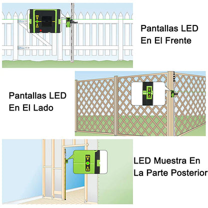 Detector láser para nivel láser de línea LR6RG Huepar