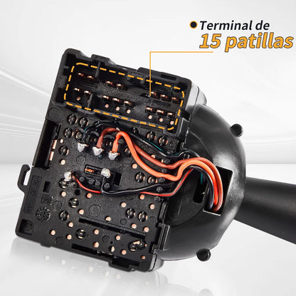 Mando de Luces para Dacia Sandero Dokker Duster Dacia Lodgy Dorker Stepway Clio Logan 8201167988 255405056R Interruptor Palanca de Intermitentes 681726046R 255400337R
