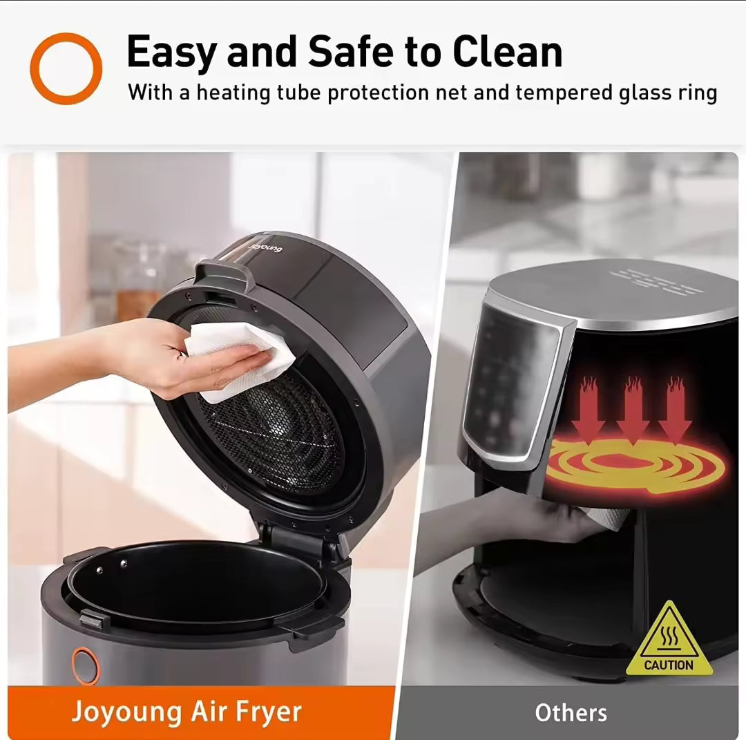 Freidora De Aire 10 en 1 De 5,5 Litros JOYOUNG