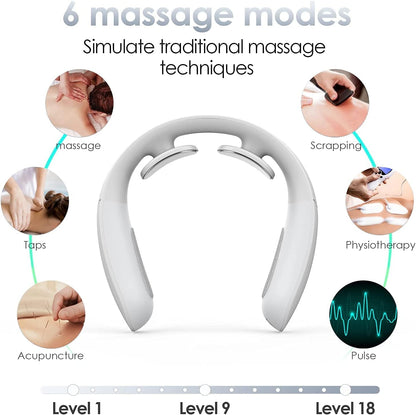 Masajeador de cuello inteligente inalámbrico M3 SMTALY