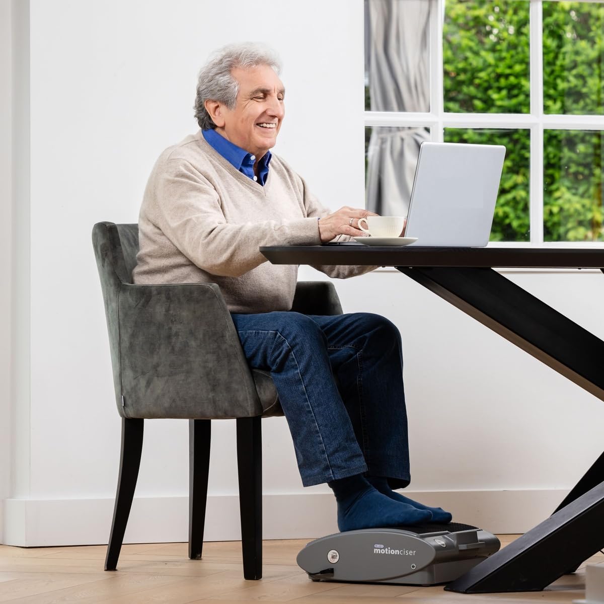 Motion Ciser del Dr. Ho - Sistema de Masaje y Termoterapia para Piernas y Pies (10 niveles de velocidad, calefacción 30-50 °C)