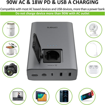 Cargador de portátil 24000 Mah/88wh Omars