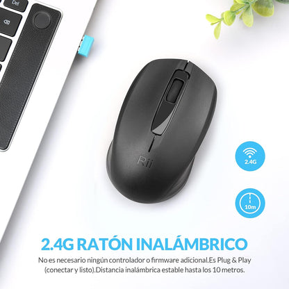 Ratón inalámbrico RM100+ Rii