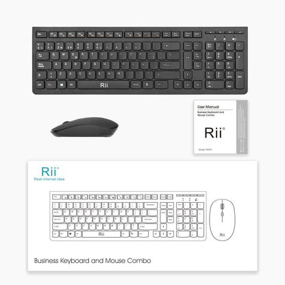 Teclado y Ratón Inalámbrico Rii RK904