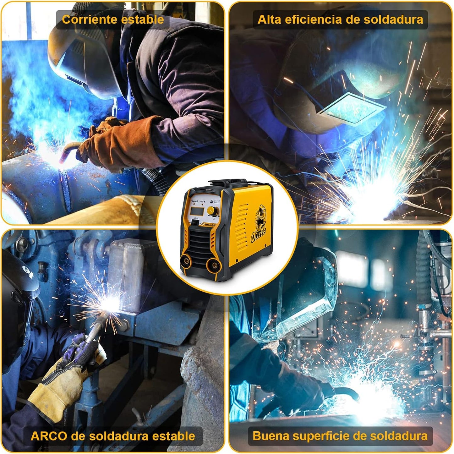 Soldador Inverter MMA 220 V – Máquina de Soldar IGBT Portátil OLIZEE