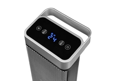 Calefactor Cerámico Torre Eurom Sub-Heat 2000W – Calor Potente con Control Remoto