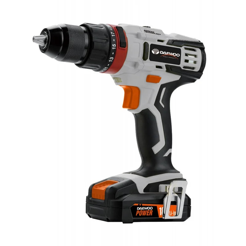 Taladro Percutor Daewoo DALD18-M1 18V – Kit con Batería 1.5Ah y Cargador