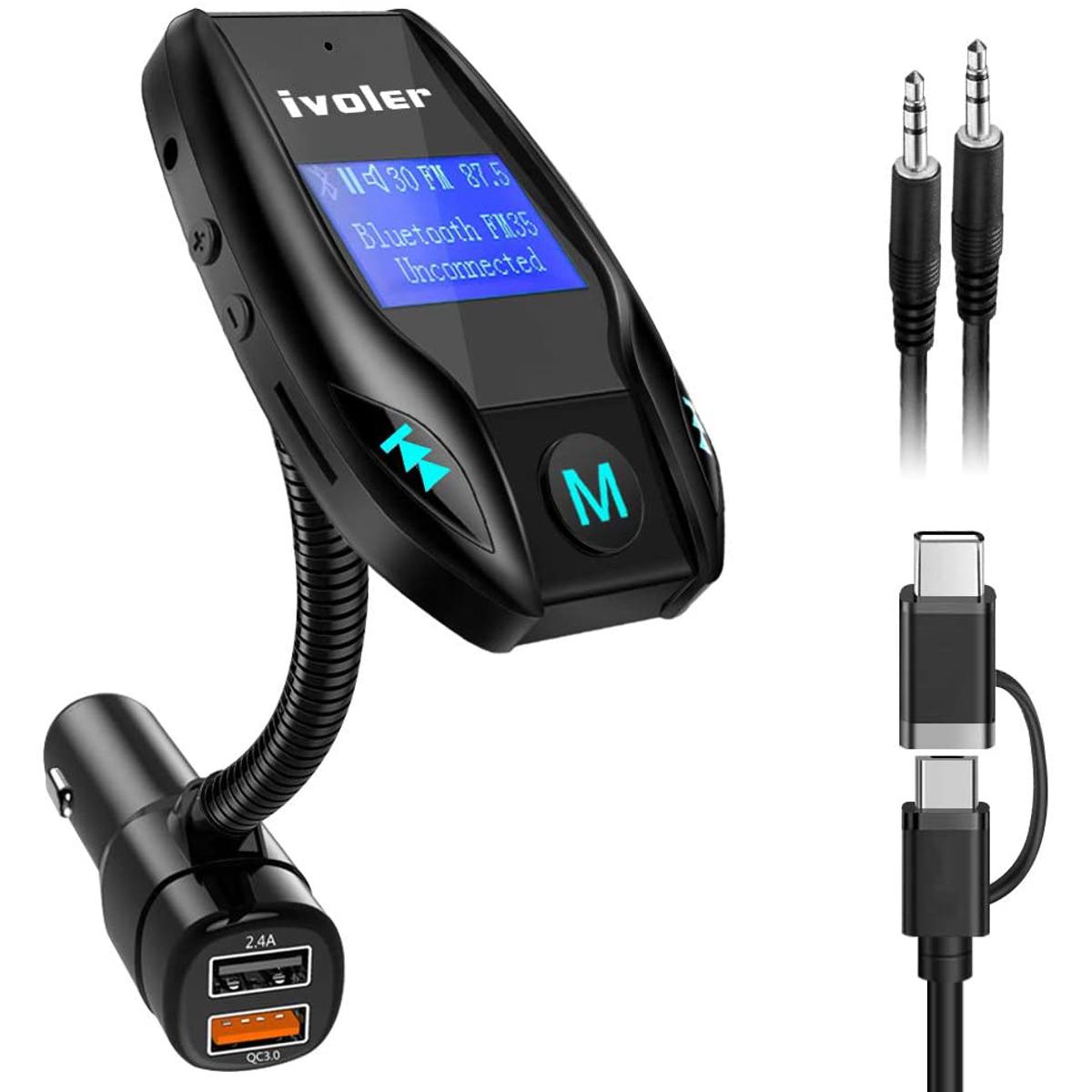 Transmisor FM Bluetooth iVoler