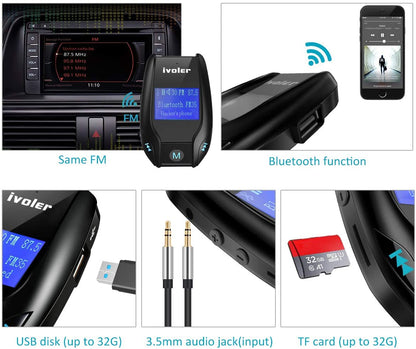 Transmisor FM Bluetooth iVoler