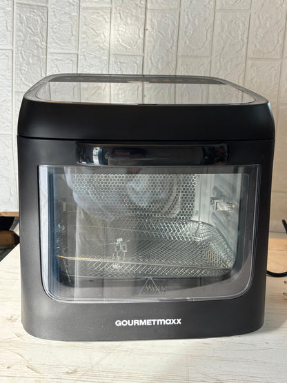 Horno Freidora de Aire GOURMETmaxx 12.5L | 9 en 1 con Visión Panorámica XXL