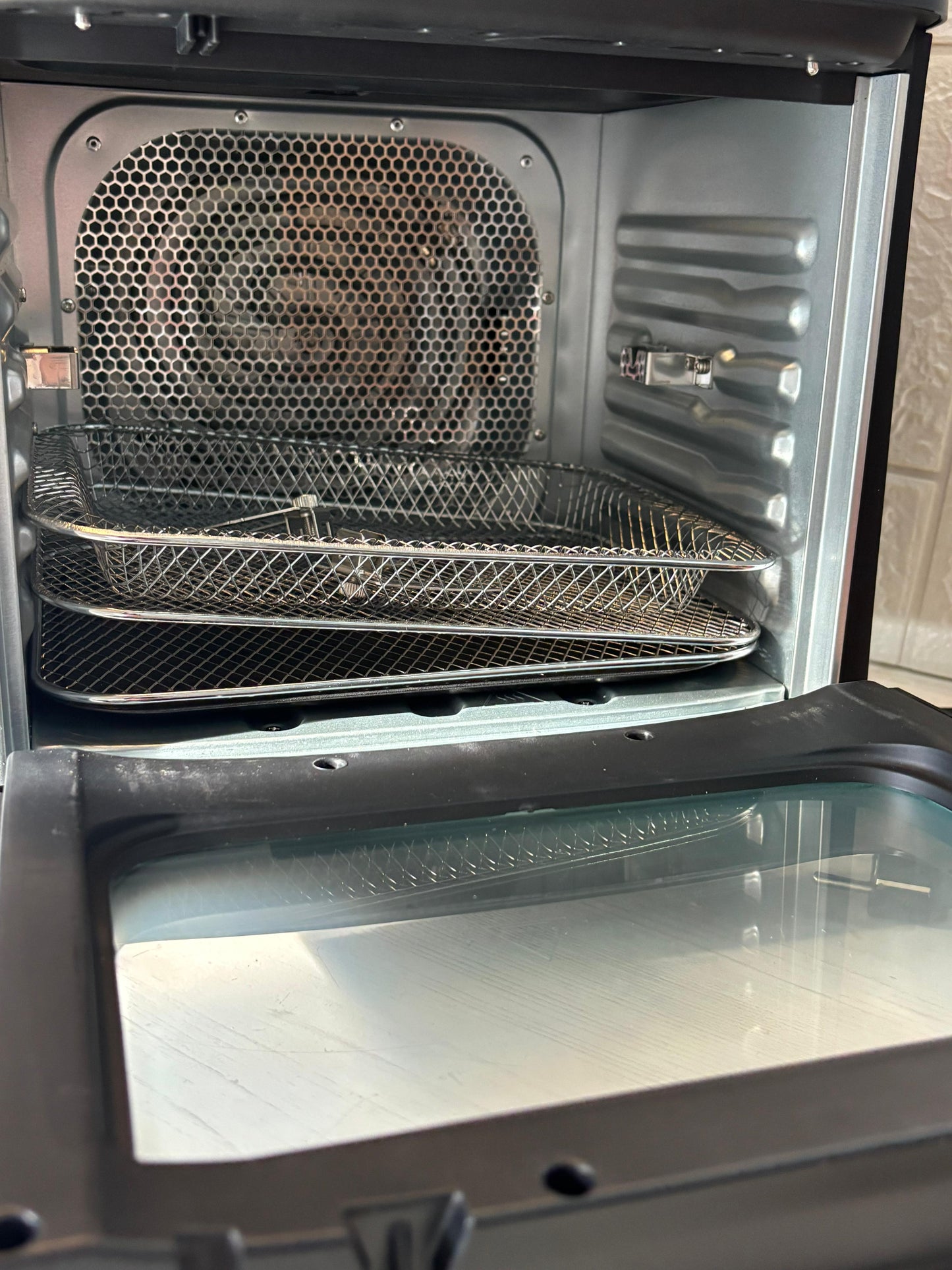 Horno Freidora de Aire GOURMETmaxx 12.5L | 9 en 1 con Visión Panorámica XXL