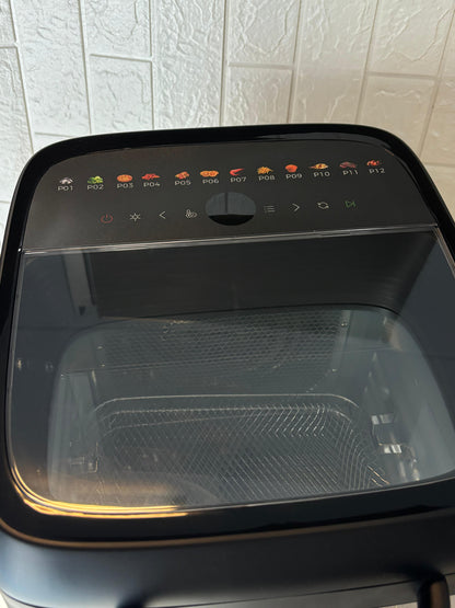 Horno Freidora de Aire GOURMETmaxx 12.5L | 9 en 1 con Visión Panorámica XXL