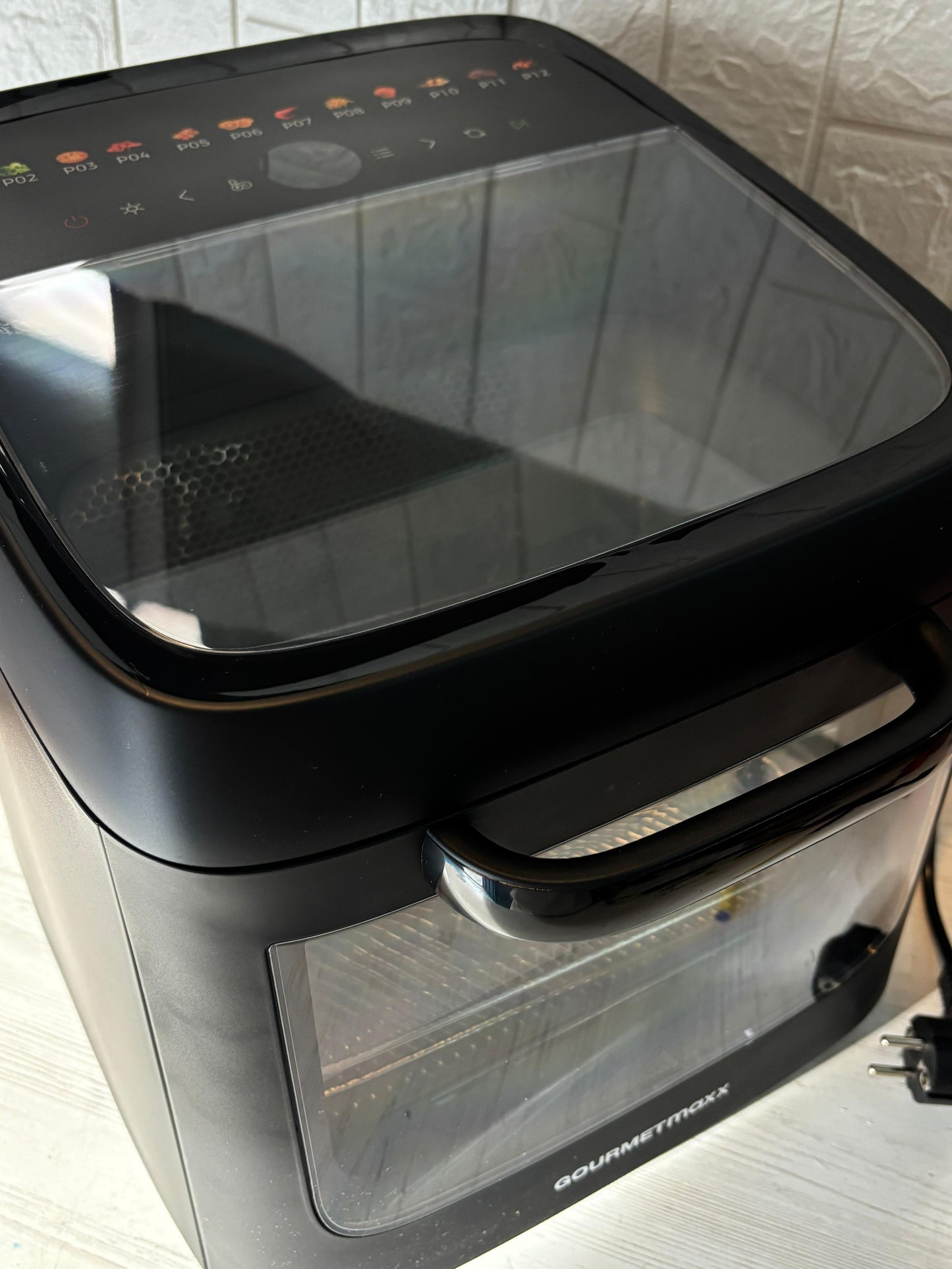 Horno Freidora de Aire GOURMETmaxx 12.5L | 9 en 1 con Visión Panorámica XXL