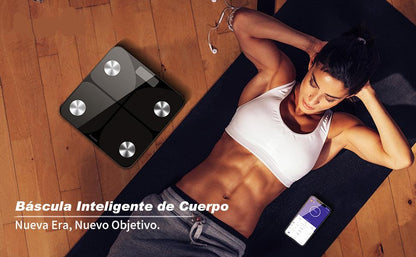 Báscula Corporal Inteligente Bluetooth Kamtron