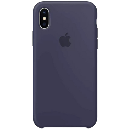 Funda Silicone Case Azul Noche Para IPhone XS Max - Apple