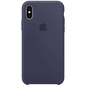 Funda Silicone Case Azul Noche Para IPhone XS Max - Apple