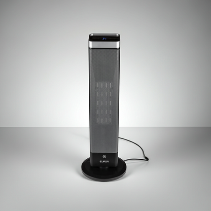 Calefactor Cerámico Torre Eurom Sub-Heat 2000W – Calor Potente con Control Remoto