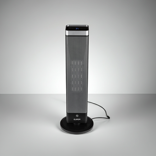 Calefactor Cerámico Torre Eurom Sub-Heat 2000W – Calor Potente con Control Remoto