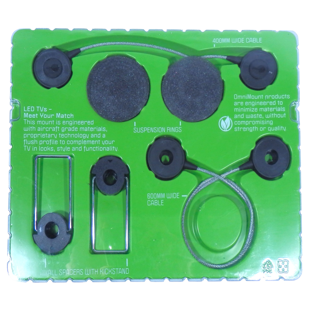 Soporte de TV LEDW120 Para Televisores De Pantalla Plana De 42 a 75 pulgadas Omnimount