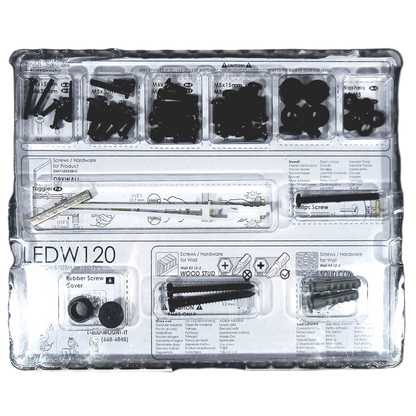 Soporte de TV LEDW120 Para Televisores De Pantalla Plana De 42 a 75 pulgadas Omnimount