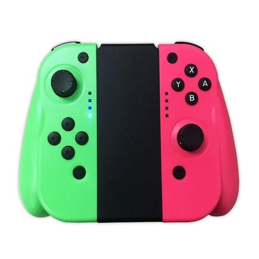 Mandos para Nintendo Switch/Lite/OLED Handgrip For N-SL Joy-Con T-13 Verde y Rojo Nintendo Switch