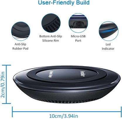 Cargador Inalámbrico con Tecnología Qi ivoler