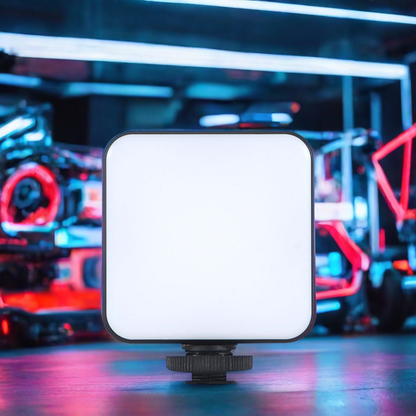 Luz LED W64, luz de vídeo bicolor, tiktok cámara en vivo, cámara vlog portátil, iluminación ultrabrillante para fotos y vídeos
